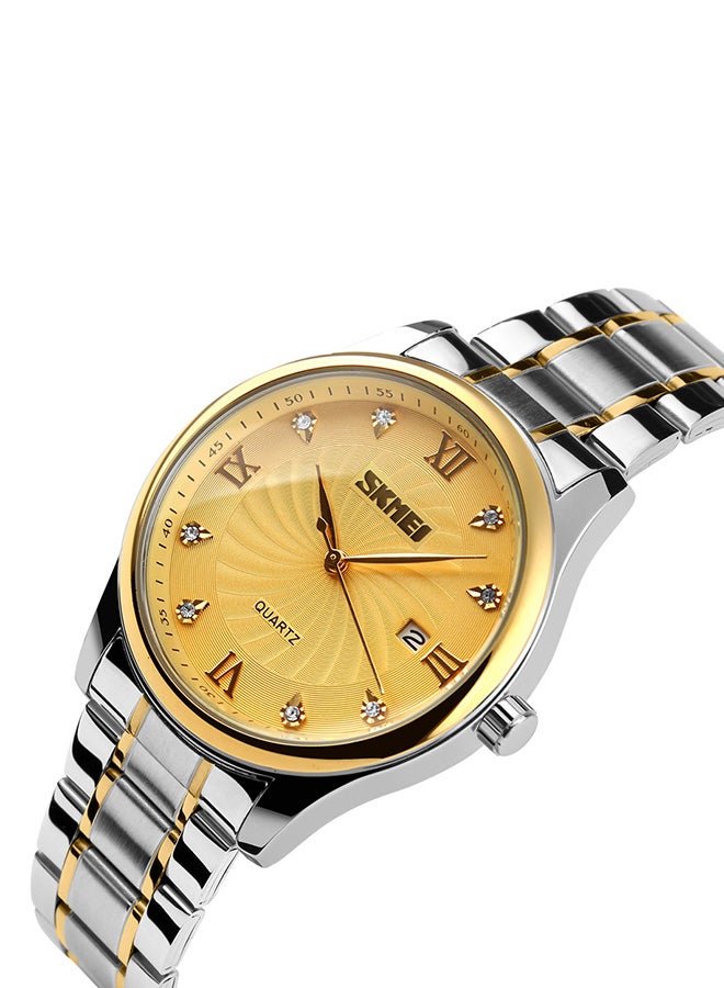 SKMEI Men's Fashion Clock's Top Brand Luxury Quartz  Waterproof Watch 9101  - Image 2
