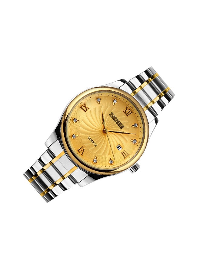 SKMEI Men's Fashion Clock's Top Brand Luxury Quartz  Waterproof Watch 9101  - Image 3