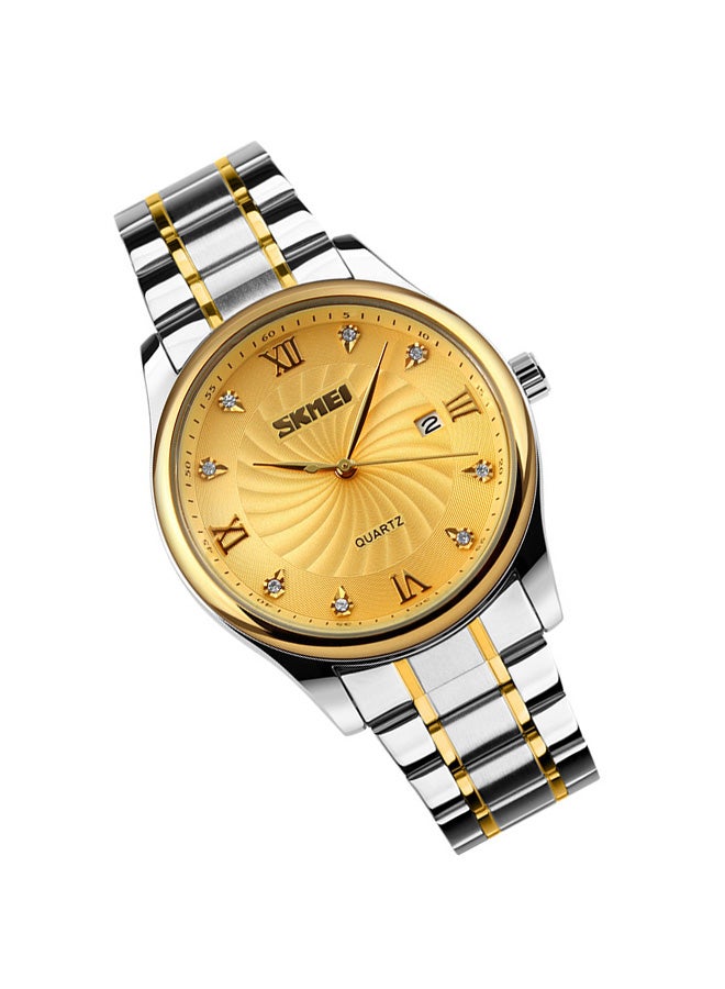 SKMEI Men's Fashion Clock's Top Brand Luxury Quartz  Waterproof Watch 9101  - Image 4