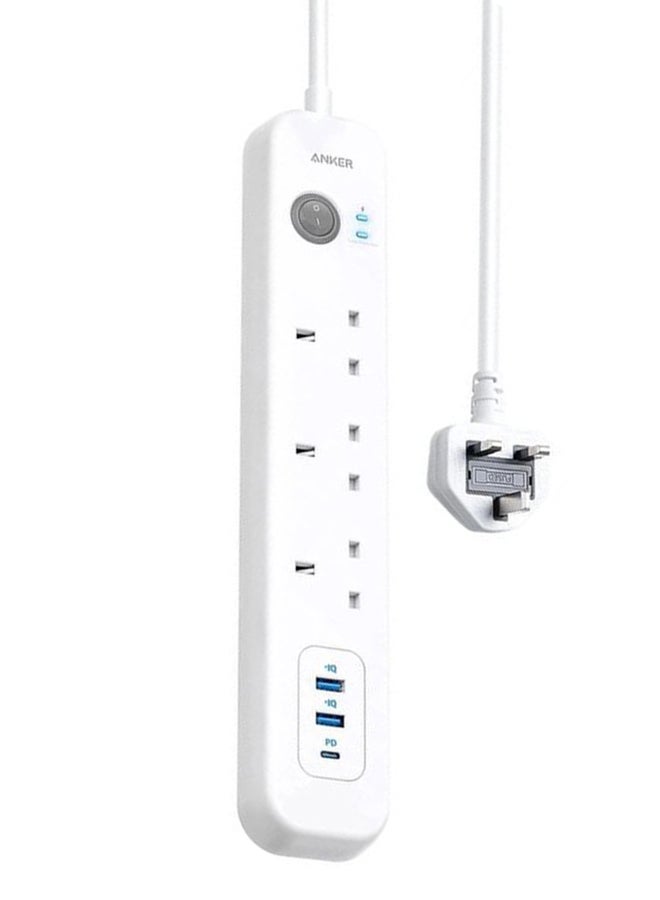 Anker - Power Extend USB-C 3 Strip White - Image 1
