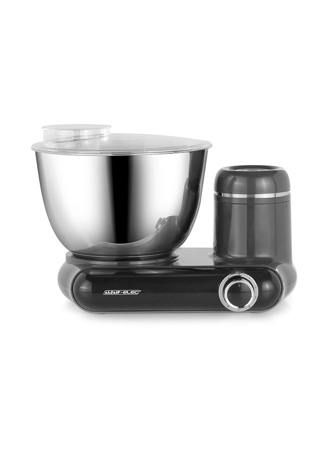 ألسيف إليك عجان كبير مع وعاءٍ من الستانلس ستيل وإبريقٍ من الزجاج 6.0 L 800.0 W E02226/GY رمادي - Image 2