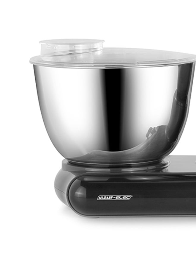 ألسيف إليك عجان كبير مع وعاءٍ من الستانلس ستيل وإبريقٍ من الزجاج 6.0 L 800.0 W E02226/GY رمادي - Image 5