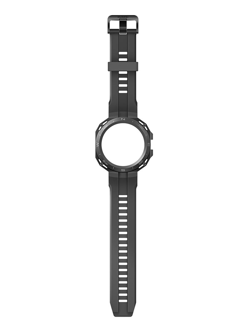HUAWEI Watch Gt Cyber Case Quick-To-Change Military-Level Durability 316L Stainless Steel Dial With High-Performance Rubber Strap Sports Edition Midnight Black  - Image 1