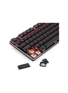 ريدراجون Redragon K590 Mahoraga Wireless - لوحة مفاتيح ميكانيكية سلكية للألعاب | Outemu Red Switch خطي وصامت | ملف تعريف منخفض 87 مفتاحًا | الكمبيوتر الشخصي / الكمبيوتر المحمول / PS4  - Image 3