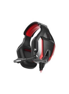 onikuma ONIKUMA K12 RED Gaming Headset | 7.1 Surround Sound | Noise Cancelling Microphone | PC / PS4-3 / XBOX / MOBILE  - Image 2