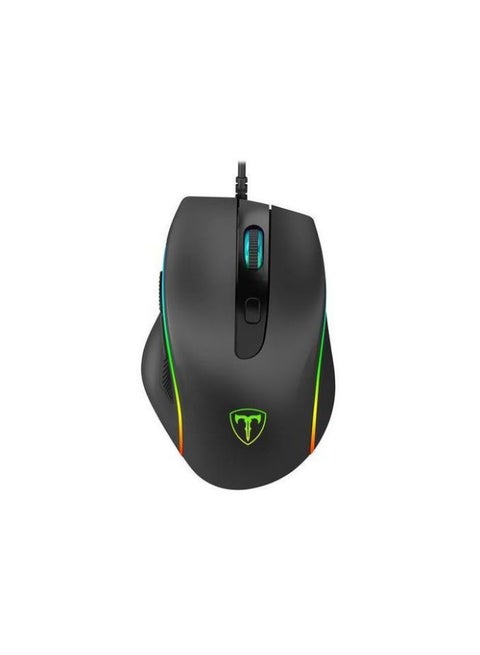 T-DAGGER TGM208 COLONEL RGB Gaming Mouse | 6,400 DPI Optical Sensor | 6 Programmable Buttons