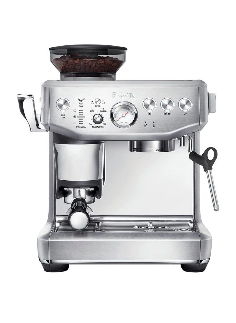 Breville The Barista Express Impress Coffee Maker (International Version) 2 L 1850 W BES876BSS Brushed Stainless Steel  - Image 1