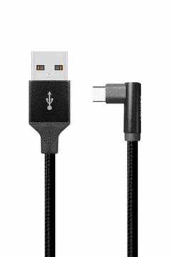 ليفور كابل USB A إلى USB C مضفر من النايلون بطول 1 متر  - Image 1