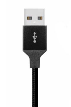 ليفور كابل USB A إلى USB C مضفر من النايلون بطول 1 متر  - Image 2