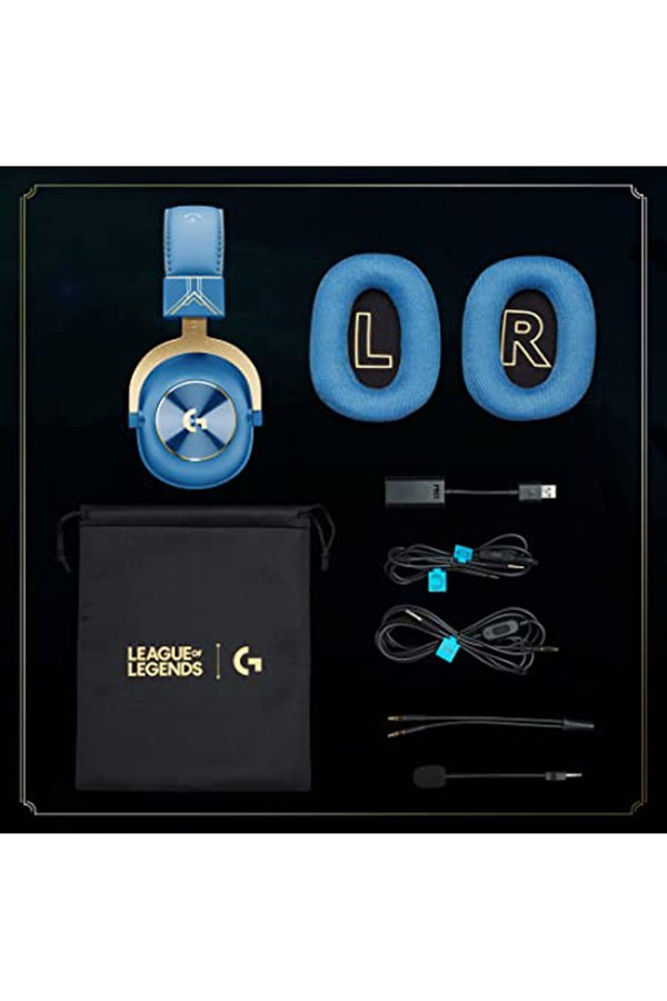 Logitech - PRO X Headset - LoL 2-LOL-WAVE2- - Image 1