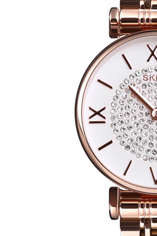 SKMEI Women's Waterproof Stainless Steel Fashion Luxury Watch 1533  - Image 5