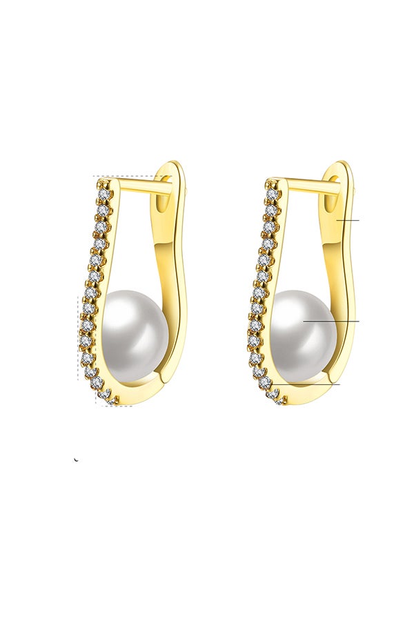 سكمي أقراط نسائية عصرية Ake154A - Image 3