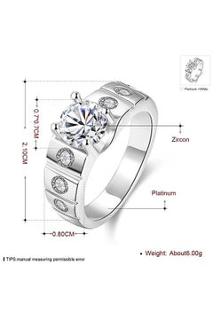SKMEI Fashionable Latest Shinny Simple Ring Kzcr123C10  - Image 1