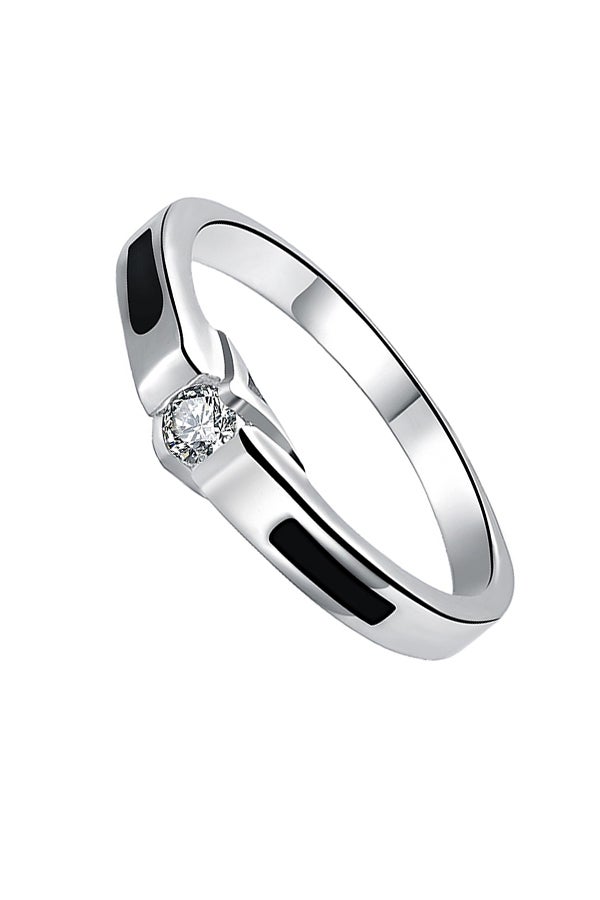 SKMEI - Fashionable Latest Shinny Simple Ring Lknqhs925R04710 - Image 1