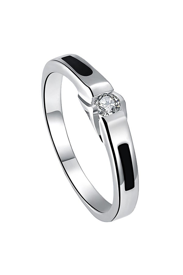 SKMEI - Fashionable Latest Shinny Simple Ring Lknqhs925R04710 - Image 1
