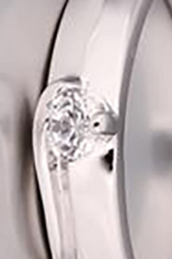 SKMEI - Fashionable Latest Shinny Simple Ring Lkns925R03121 - Image 1
