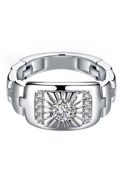 Fashionable Latest Shinny Simple Ring Akr176B10