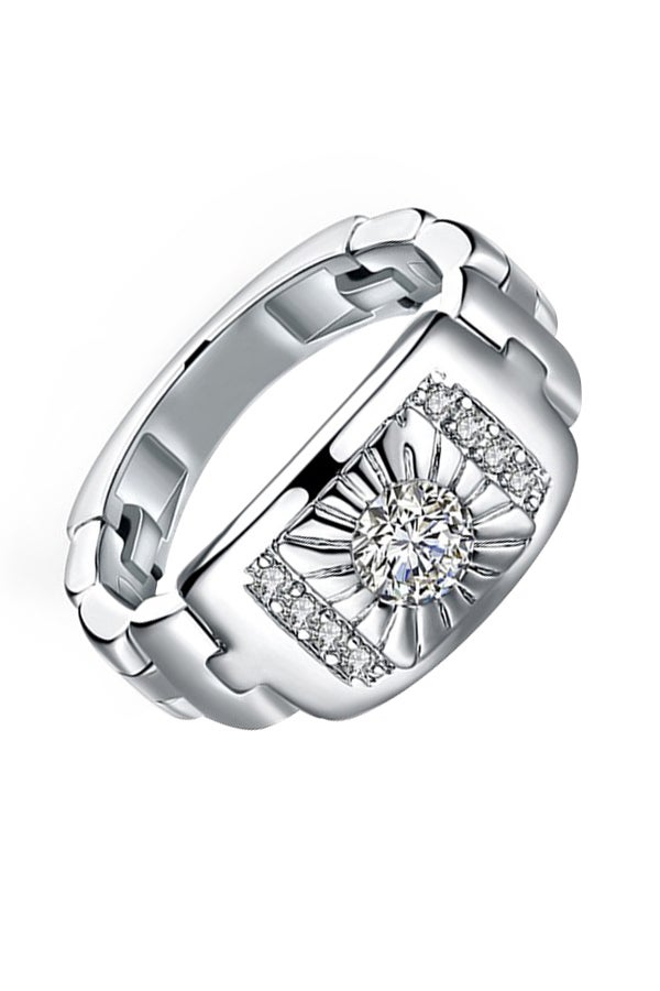 SKMEI - Fashionable Latest Shinny Simple Ring Akr176B10 - Image 1