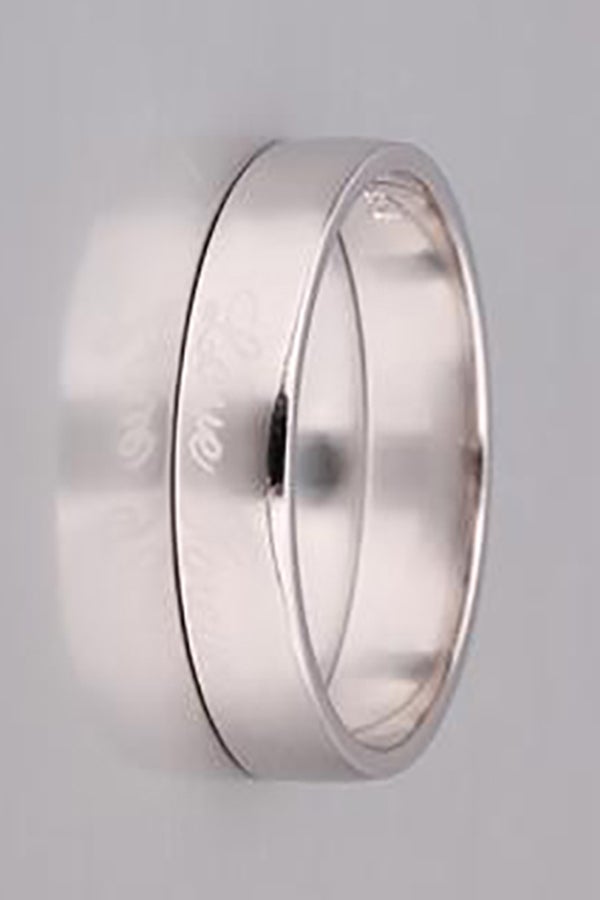 SKMEI - Fashionable Latest Shinny Simple Ring Lkns925R02718 - Image 1