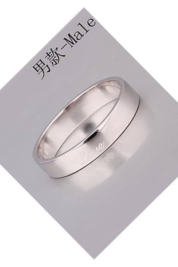 SKMEI - Fashionable Latest Shinny Simple Ring Lkns925R02718 - Image 1