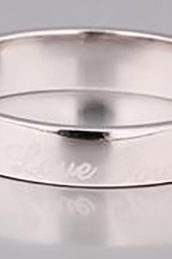 SKMEI - Fashionable Latest Shinny Simple Ring Lkns925R02718 - Image 1