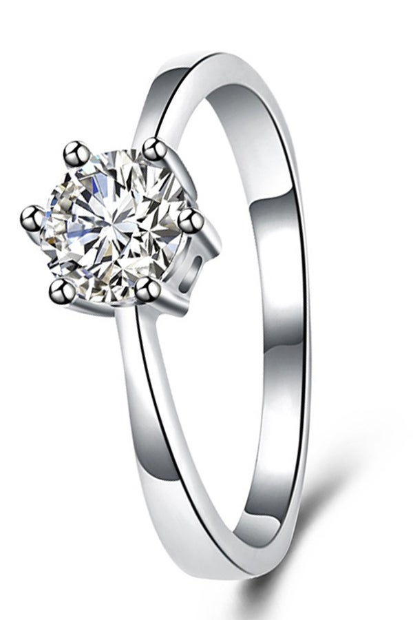 SKMEI - Fashionable Latest Shinny Simple Ring Lknqhs925R0186 - Image 1
