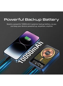 بروميت بنك الطاقة اللاسلكي المغناطيسي بقدرة 10000 مللي أمبير في الساعة Magsafe بقدرة 15 وات  - Image 3