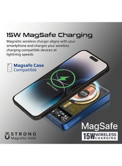 بروميت بنك الطاقة اللاسلكي المغناطيسي بقدرة 10000 مللي أمبير في الساعة Magsafe بقدرة 15 وات  - Image 4