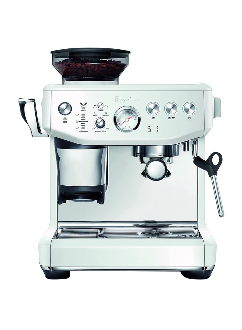 Breville The Barista Express Impress Coffee Maker (International Version) 2 L 1850 W BES876SST Sea Salt  - Image 1