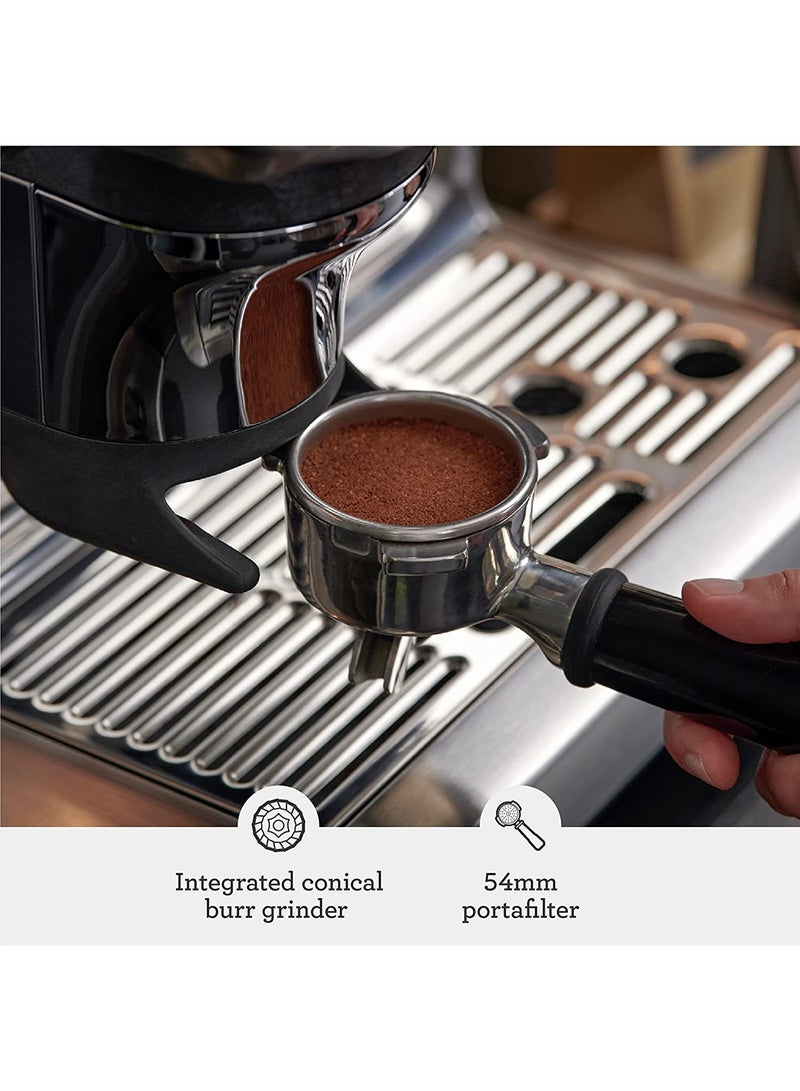 The Barista Express Impress Coffee Maker (International Version) 2 L 1850 W BES876SST Sea Salt