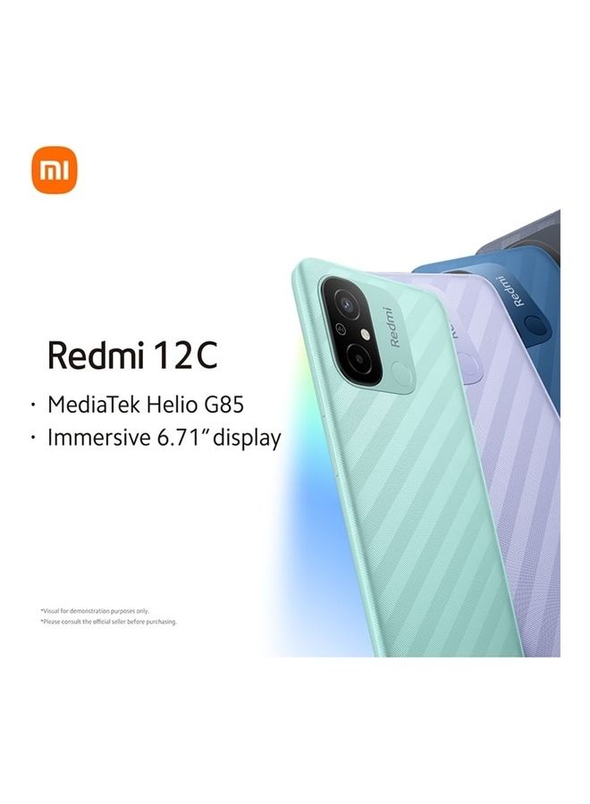 Redmi 12C Dual SIM Ocean Blue 6GB RAM 128GB 4G - Global Version