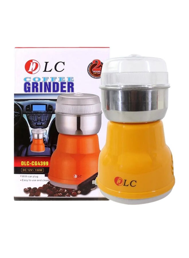 دي إل سي  مطحنة قهوة 200.0 ml 150.0 W DLC-CG4399 أصفر/ أبيض - Image 5
