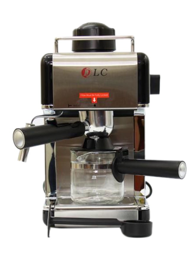 DLC - Espresso Coffee Maker 240.0 ml 800.0 W DLC-CM7308 Black/Silver - Image 1