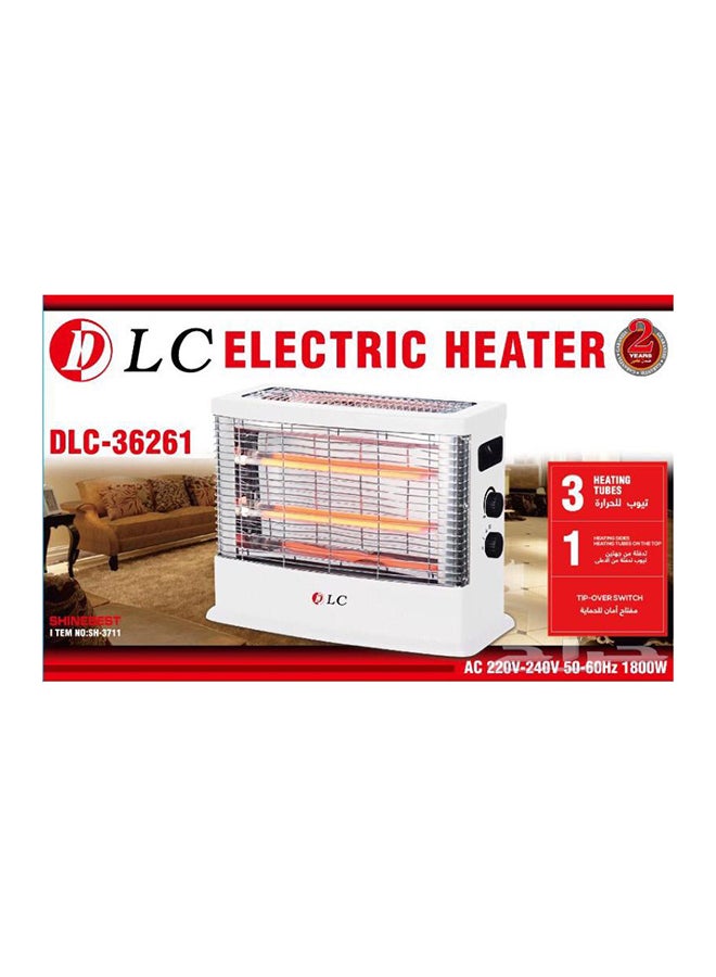 دي إل سي  سخان كهربائي 1800.0 W DLC-36261 أبيض - Image 3