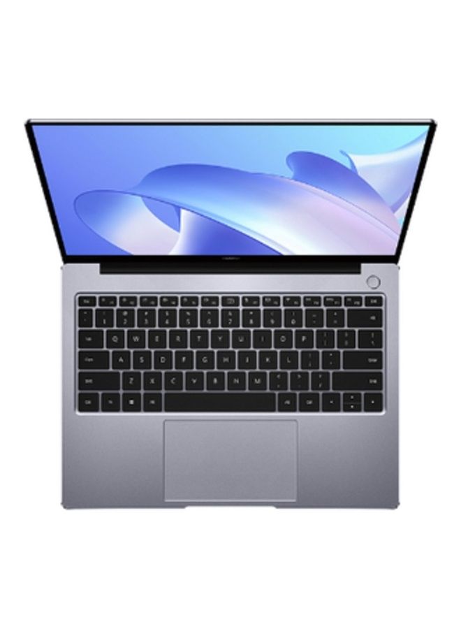 هواوي - كمبيوتر محمول MateBook 14 بشاشة مقاس 14 بوصة ومعالج كور i5 وذاكرة وصول عشوائي سعة 8 غيغابايت وسعة 512 غيغابايت ونظام تشغيل Windows 11 وبطاقة رسومات Intel Xe مدمجة باللغة الإنجليزية والعربية رمادي فلكي الإنجليزية/العربية رمادي فلكي - Image 1