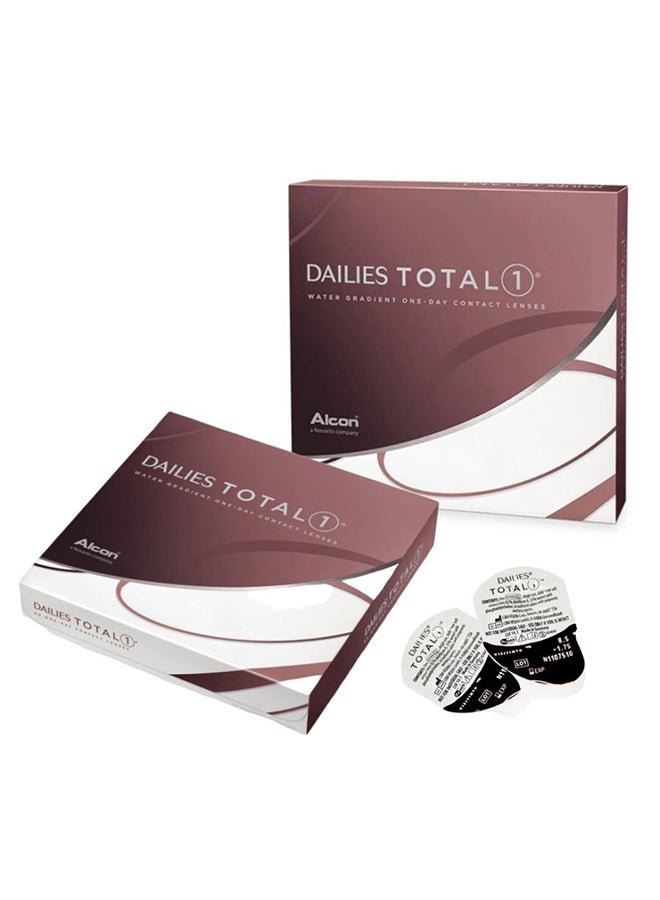 Alcon Total1 Daily Disposable Pack Of 90 Conatct Lenses - Image 2