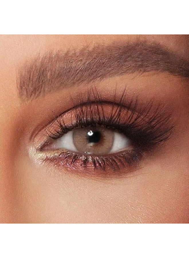 أمارا عدسات لاصقة نقية باللون البندق