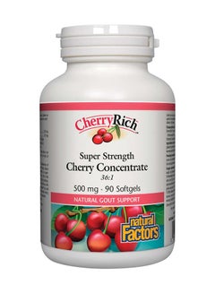 CherryRich Super Strength Cherry Concentrate 36:1 500 mg - 90 Softgels - v1678430678/N33129866A_1