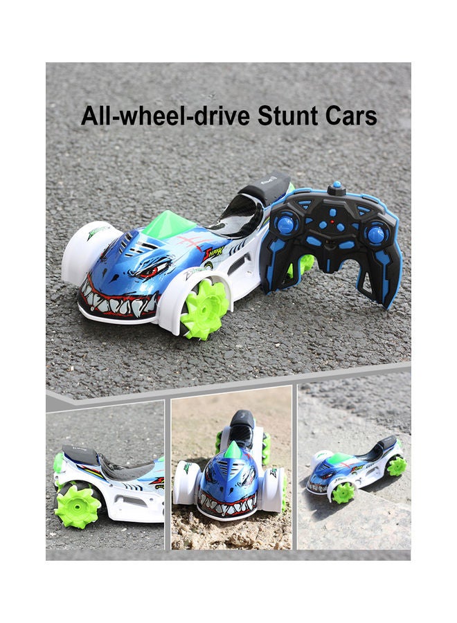 كيدل 1 14 عربة القرش الوحشية مع رذاذ خفيف وموسيقى وجهاز تحكم عن بعد، سيارة رذاذ حيلة مزدوجة الجوانب دوارة على الطرق الوعرة للأولاد والبنات 15 × 27 × 10 سم - Image 5