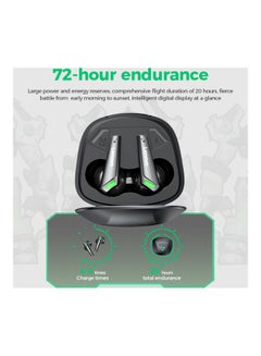 Lenovo Thinkplus XT85II Bluetooth Earphone Wireless Headphones Waterproof Earbuds TWS Low Latency HD Call Dual With Mic Gaming Headset Black  - Image 4