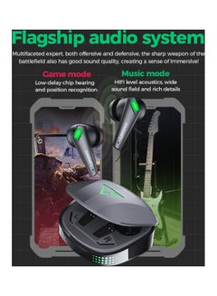 Lenovo Thinkplus XT85II Bluetooth Earphone Wireless Headphones Waterproof Earbuds TWS Low Latency HD Call Dual With Mic Gaming Headset Black  - Image 5