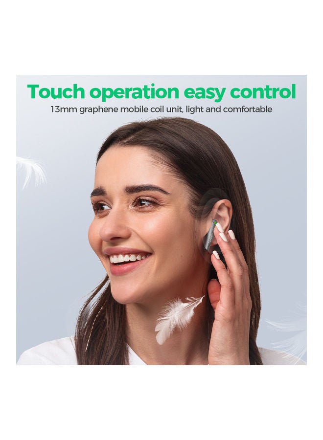 Lenovo - Thinkplus XT85II Bluetooth Earphone Wireless Headphones Waterproof Earbuds TWS Low Latency HD Call Dual With Mic Gaming Headset Black - Image 1