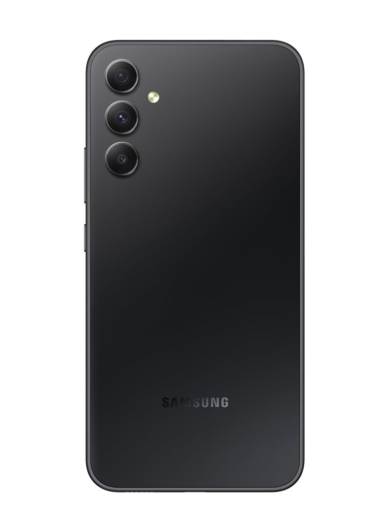 Samsung - Galaxy A34 Dual Sim Awesome Graphite 6GB RAM 128GB 5G - Middle East Version - Image 1