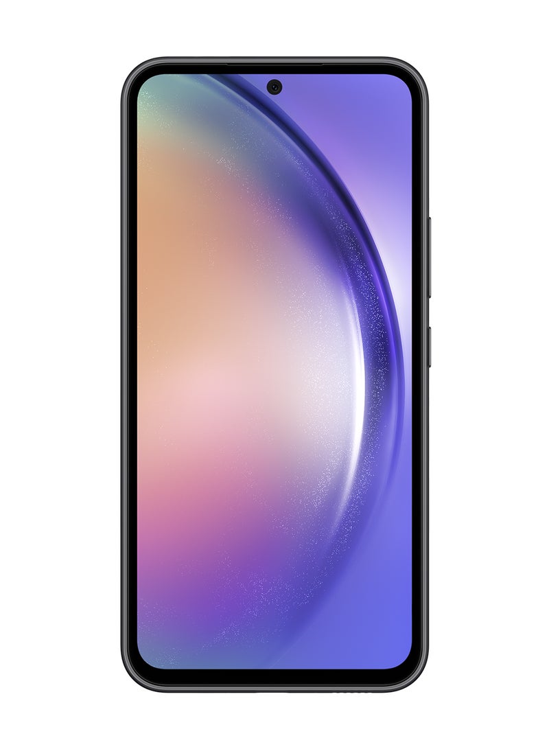 سامسونج - جالاكسي A54 ثنائي الشريحة، جرافيت رائع، 8 جيجابايت رام، 128 جيجابايت، 5G - إصدار الشرق الأوسط - Image 1