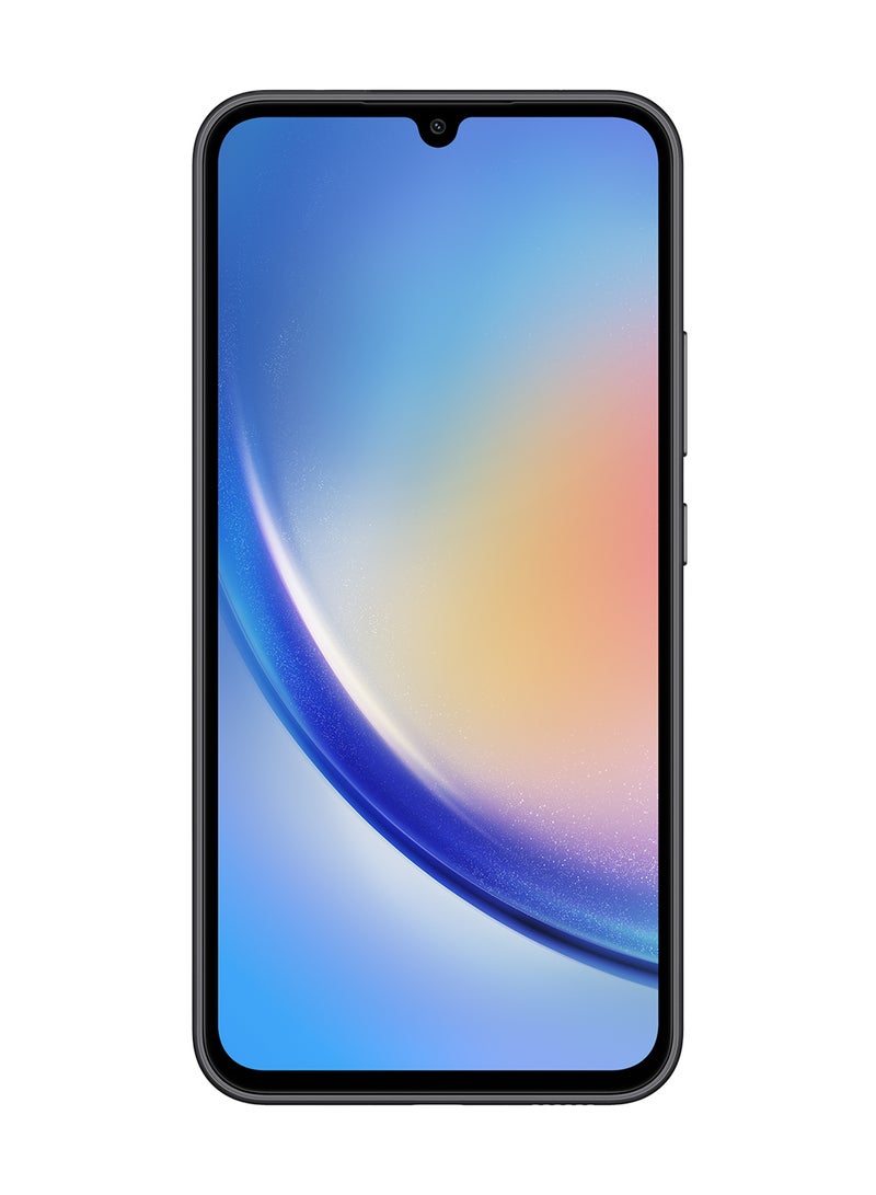 Samsung - Galaxy A34 Dual Sim Awesome Graphite 6GB RAM 128GB 5G - Middle East Version - Image 1