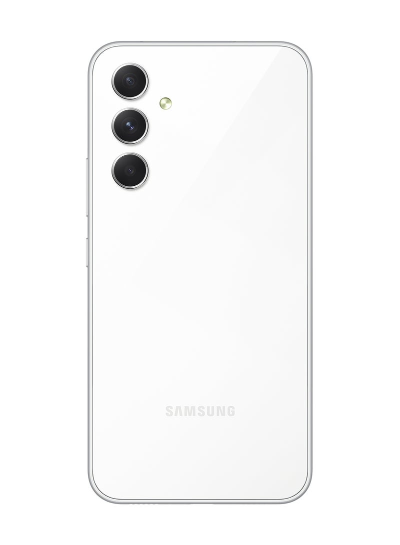 Galaxy A54 Dual Sim Awesome White 8GB RAM 128GB 5G - Middle East Version - v1678441652/N53389450A_3