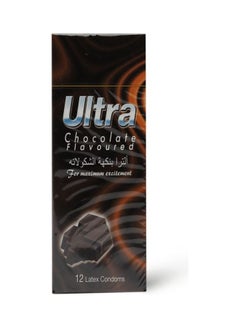 (2- Pack) Condoms  With Chocolate Flavor 12 Pcs - v1678444379/N53390613A_2