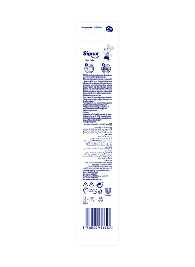 Signal Ultra Soft Toothbrush For Kids Multicolour  - Image 2