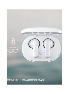 Copenhagen True Wireless Earbuds Bluetooth 5.2 With Touch Controls & Noise Cancelling Microphone 32 Hr Total Playtime USB C Charging Case IPX4 Water Resistant Pure White - v1678447961/N53390633A_4