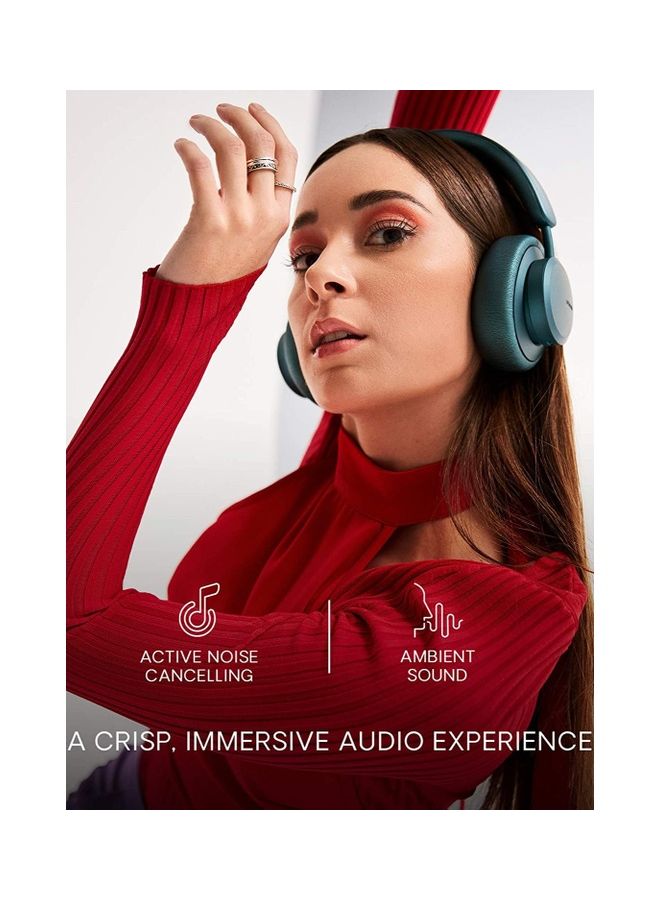 Urbanista - Miami True Wireless Over Ear Bluetooth Headphones 50 Hours Playtime Active Noise Cancelling With Microphone Carry Case Pearl White - Image 1